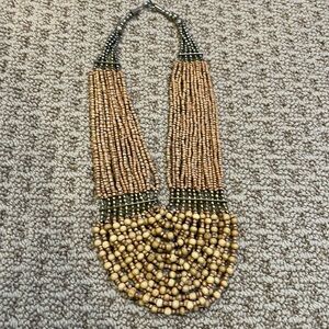 Beautiful multi-strand beaded necklace